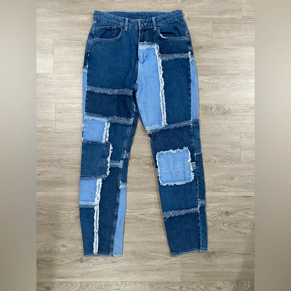 Ragged stylish patchwork